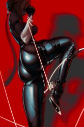 ass bekus25 blonde_female blonde_hair clothed evelyn_chevalier fat_ass female female_only gloves heels high_heels hoyoverse huge_ass huge_butt large_ass large_butt mihoyo mostly_clothed string strings tagme thick thick_ass thighs tight_clothes tight_clothing tight_pants zenless_zone_zero