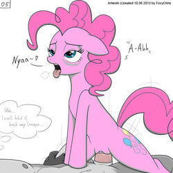 anthro earth_pony equine female feral foxychris friendship_is_magic fur interspecies male mammal my_little_pony nude penis pinkie_pie_(mlp) pony pussy sex straight tagme unseen_male_face