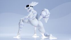 3d anthro ass barefoot breasts furry nude pussy ratchet_and_clank rivet_(ratchet_and_clank) tagme unuxory