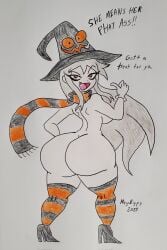 big_ass female megabippy nude witch