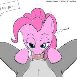 anthro earth_pony equine fellatio female feral foxychris friendship_is_magic fur interspecies male male_pov mammal my_little_pony nude oral penis pinkie_pie_(mlp) pony pov straight unseen_male_face