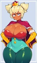 big_breasts big_thighs brawl_stars cute_girl mandy_(brawl_stars)