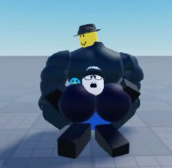 ass ass_focus ass_grab baseplate broly_culo dream_game gyatt mafioso_(dream_game) meme omni-man_(pose) roblox roblox_game robloxian tagme