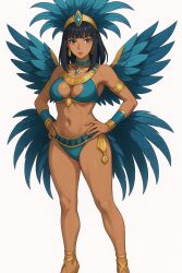 ai_generated alice_(zero_escape) bikini carnival carnival_outfit female zero_escape