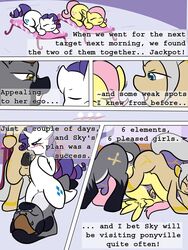 anal anal_sex balls blush closed_eyes cowgirl_position cum cum_in_ass cum_in_pussy cum_inside cutie_mark english_text equine eyewear fellatio female fluttershy_(mlp) friendship_is_magic glasses hair horn horse horsecock lying male my_little_pony open_mouth oral oral_sex original_character pegasus penetration penis pink_hair pony rarity_(mlp) sex straight straight_hair text unicorn vaginal_penetration wings xxskyxx