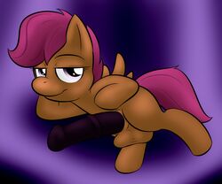 1futa cutie_mark_crusaders friendship_is_magic furry futa_only futanari krystil lamiaaaa my_little_pony scootaloo_(mlp) smooth_skin solo solo_futa