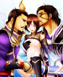 cao_cao dynasty_warriors female human male straight tagme xiahou_dun