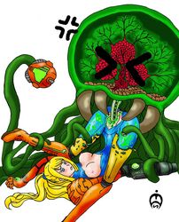 armored samus from metroid