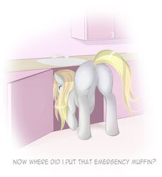 2012 anus ass blonde_hair closed_eyes cutie_mark derpy_hooves english_text equine female friendship_is_magic hair horse long_hair my_little_pony pegasus pony pussy solo text v-invidia wings