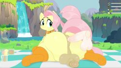 1boy 1girls anal anal_sex anatomically_correct_anus animated anus ass ass_focus balls crotchboobs cum cum_in_pussy cum_on_body darkeffect equine equine_anus equine_genitalia equine_pussy erection female flaccid fluttershy_(mlp) furry futanari game gameplay interspecies light-skinned_male light_skin looking_at_viewer looking_back male mittsies my_little_pony outdoors penetration penis penis_in_ass pizzacat pony pussy sex tagme video video_game