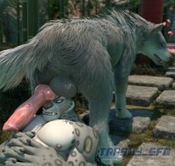 3d_(artwork) absurd_res animal_genitalia animal_penis anthro anthro_on_feral anus balls balls_on_head bestiality big_balls big_penis blender_(artwork) bodily_fluids butt canid canine canis digital_media_(artwork) dreamworks duo erection felid feral final_fantasy_xvi fur furry gay genital_fluids genitals hair hi_res interspecies knot knotted_penis kung_fu_panda male male/male male_on_feral mammal markings muscular muscular_male nipples outside pantherine penis penis_on_face precum shrine size_difference snow_leopard tai_lung_(kung_fu_panda) tail tongue torgal_(final_fantasy_xvi) trashy_sfm white_body white_fur widescreen wolf zoophilia