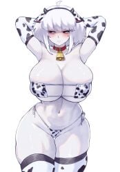 albina_(tidal) blanco2k1 cow_girl tidal_(artist) voluptuous_female
