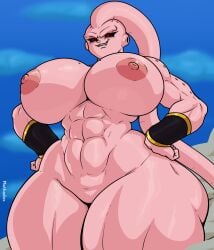 1girls abs alt big_areola big_breasts breasts busty child_bearing_hips curvaceous curvy curvy_figure dragon_ball dragon_ball_z enormous_breasts female female_only giant_breasts gigantic_breasts ginormous_breasts hands_on_hips huge_areolae huge_breasts large_breasts massive_breasts methados muscular muscular_female naked naked_female nude nude_female rule_63 super_buu thick thick_thighs thighs thunder_thighs voluptuous voluptuous_female wide_hips
