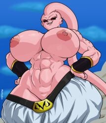 1girls abs alt big_areola big_breasts breasts busty child_bearing_hips curvaceous curvy curvy_figure dragon_ball dragon_ball_z enormous_breasts female female_only giant_breasts gigantic_breasts hands_on_hips huge_areolae huge_breasts large_breasts massive_breasts methados muscular muscular_female rule_63 super_buu thick thick_thighs thighs thunder_thighs voluptuous voluptuous_female wide_hips
