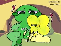 algebralien battle_for_dream_island battle_for_dream_island_again bfb bfdi bfdia blowjob cum object_shows oral penis the_power_of_two tpot two_(tpot) x_(bfb)