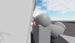 2boys 3d 3d_(artwork) bending_over bent_over canine_genitalia dummy_(roblox) furry furry_male gay gay_anal gay_penetration gay_sex penetration request requested roblox robloxian white_fur