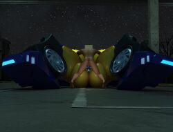 1boy 1girls 3d anus ass glyph_(transformers) human_on_robot larger_female missionary_position missionary_sex night penetration penis robot robot_girl robot_humanoid sex size_difference the_coiless thighs transformers vagina vaginal vaginal_penetration vaginal_sex yellow_body