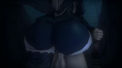 against_wall anwasd big_ass big_breasts bouncing_ass bouncing_breasts bubble_ass bubble_butt clothed_sex cowgirl_position cum cum_inside doggy_style from_behind koikatsu looking_at_another looking_pleasured mask moaning moaning_in_pleasure pink_eyes pink_hair ramiel_(zenless_zone_zero) remielle_(zenless_zone_zero) riding stealth_sex tagme video wise_(zenless_zone_zero)