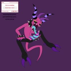 1:1 anthro autofellatio hi_res long_tongue male masturbation oral oral_masturbation penile penile_masturbation sega solo someweirdnut sonic_the_hedgehog_(series) the_deadly_six tongue zazz zeti