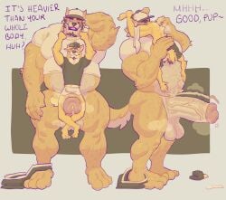 2026 absurd_res age_difference anal anal_fingering anal_penetration anthro anthro_on_anthro anthro_penetrated anthro_penetrating anthro_penetrating_anthro anus arm_hair balls barazoku barefoot baseball_cap beard belly biceps big_balls big_muscles big_penis bodily_fluids body_hair border bottomless bottomless_anthro bottomless_male bulge butt canid canine canis carrying_another claws clothed clothing clothing_around_one_leg daxterdingo dialogue dingo dominant dripping duo english_text erection erection_under_clothing eyebrows eyes_closed facial_hair father_(lore) father_and_child_(lore) father_and_son_(lore) father_penetrating_son feet fingering fingering_partner fur genital_fluids genitals glans grey_background grey_border hair hairy hat headgear headwear hi_res huge_balls huge_muscles huge_penis humanoid_genitalia humanoid_penis incest_(lore) it'll_never_fit jack_(daxterdingo) larger_dom leg_hair long_penis male male/male male_penetrated male_penetrating male_penetrating_male mammal mature_anthro mature_male midriff motion_blur musclegut muscular muscular_anthro muscular_male musk narrowed_eyes older_dom_younger_sub older_penetrated on_penis open_mouth open_smile oral oral_penetration padre_maple parent_(lore) parent_and_child_(lore) parent_and_son_(lore) partially_clothed pecs penetration penile penile_penetration penis penis_in_mouth plantigrade precum precum_drip pubes quads saggy_balls sex shirt simple_background size_difference smile son_(lore) son_penetrating_father standing standing_sex teeth text thick_arms thick_penis thick_thighs throbbing throbbing_penis tongue topwear tuft underwear underwear_around_one_leg underwear_down upside_down vein younger_penetrated