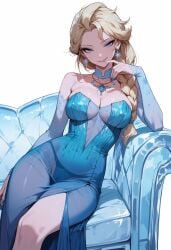 1girls ai_generated elsa_(frozen) frozen_(film) royalty tagme