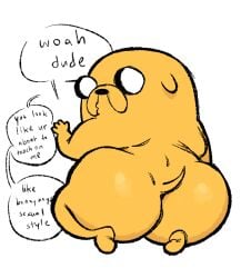 1boy adventure_time cartoon_network cartoon_network_studios filthyopossum frederator_studios jake_the_dog male male_only