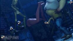 3d animated calamity_(fortnite) fortnite gunslinger_calamity_(fortnite) haipah husk_(fortnite) husky_(fortnite) nude pee peeing piss pissing tagme urination urine urine_stream video