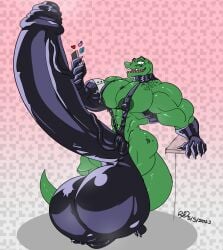 2023 abs abstract_background anthro anus armpit_hair balls beastars biceps big_balls big_muscles big_nipples big_pecs big_penis black_penis body_hair bulge butt cellphone clothing colored dated detailed_bulge digital_drawing_(artwork) digital_media_(artwork) electronics foreskin genitals glans glistening glistening_body gloves gosha_(beastars) green_body green_nipples green_scales handwear hi_res holding_object holding_phone huge_balls huge_muscles huge_pecs huge_penis hyper hyper_balls hyper_genitalia hyper_penis komodo_dragon latex latex_body latex_clothing latex_gloves latex_handwear latex_thong latex_underwear lizard long_penis looking_at_viewer male monitor_lizard mostly_nude mostly_nude_anthro muscular muscular_arms muscular_male musky_penis nipples open_mouth open_smile pecs penis phone quads reptile rxq saggy_balls scales scalie sharp_teeth signature smartphone smile smiling_at_viewer snout solo teeth thong tight_clothing triceps underwear unusual_anatomy unusual_anus_placement vein veiny_penis