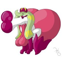 :>= ass_bigger_than_body big_breasts big_lips bimbo bimbo_body bimbo_lips bimbofication bimbofied breasts breasts_bigger_than_head female holdthebutter huge_ass huge_breasts hyper_ass identity_death long_lips long_mouth mental_transformation mind_break nintendo pokemon suck_and_fuck sucking suckpet transformation tsareena