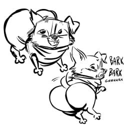 1boy ass big_ass dreamworks dreamworks_animation filthyopossum male male_only perrito_(puss_in_boots) puss_in_boots:_the_last_wish puss_in_boots_(dreamworks) puss_in_boots_(film) puss_in_boots_(franchise) puss_in_boots_the_last_wish shrek_(series) universal_pictures universal_studios