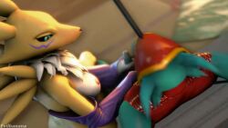 16:9 3d_(artwork) 3d_animation animated anthro anthro_on_anthro ass balls bandai_namco bodily_fluids bouncing_breasts breasts canid canine closed_eyes cum cum_in_pussy cum_inside digimon digimon_(species) digital_media_(artwork) duo evilbanana female female_penetrated flamedramon foreskin from_front_position fur furry genital_fluids genitals handjob high_framerate inside interspecies long_playtime male male/female male_penetrating male_penetrating_female mammal mastery_position mostly_nude nipples no_sound penetration penile penile_penetration penis penis_hold penis_in_pussy pussy renamon renamon_(warfaremchine) scalie sex signature source_filmmaker tagme vaginal_penetration video warfare_machine warfare_renamon widescreen