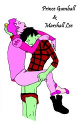 adventure_time gay marshall_lee prince_gumball puberty pubic_hair tagme yaoi