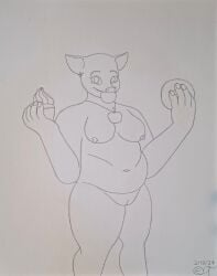 5_fingers anthro ass big_breasts big_butt breasts cookie cupcake dessert domestic_pig doughnut ear_piercing female fingers food furry_only genitals hi_res humanoid jewelry looking_at_viewer mammal necklace nipples no_humans nude overweight picky_piggy_(poppy_playtime) pickypiggy piercing poppy_playtime pussy randon_timberwolf_(artist) smiling_critters solo suid suina sus_(pig) thick_thighs