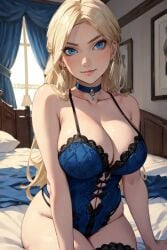 1girls ai_generated ass ass_focus astrid_hofferson bedroom bedroom_eyes bedroom_setting blonde_hair blue_clothes blue_clothing blue_corset blue_dress blue_eyes boobs breast breasts breasts_out butt choker cleavage collar corset curvaceous curvy curvy_body curvy_female curvy_figure dreamworks exposed exposed_ass exposed_breast exposed_breasts exposed_butt female female_only happy happy_female heroine horny horny_female hourglass_figure how_to_train_your_dragon indoor indoors inner_sideboob inside light-skinned_female light_skin long_blonde_hair long_hair milf pixai seductive seductive_eyes seductive_gaze seductive_look seductive_mouth seductive_pose seductive_smile sideboob smile smiling solo solo_female viking viking_female voluptuous voluptuous_female