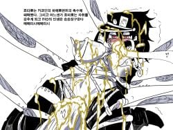 1girls blush breasts cum cum_everywhere fainted female female_jotaro fucked_into_submission genderswap_(mtf) hierophant_green jojo's_bizarre_adventure jotaro_kujo mannungei penetration rule_63 secretly_loves_it stardust_crusaders tentacle tentacle_fellatio