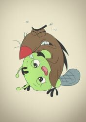 2boys alien anal anal_sex angry_beavers anthro beaver closed_eyes crossover daggett_beaver final_space gay male male/male male_only minum mooncake_(final_space) nickelodeon open_mouth sex sharp_teeth teeth tongue yaoi