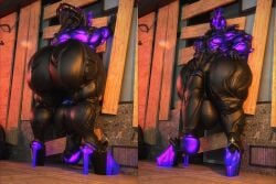 1boy ass balls big_ass big_balls big_penis bubble_ass bubble_butt huge_ass huge_balls huge_cock male penis qzk_forte rhino_(warframe) tagme thick_thighs warframe wide_hips