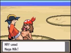 1boy 1boy1girl 1girls accurate_art_style animated ass between_breasts big_ass big_breasts boobjob breasts curvaceous curvy curvy_figure ethan_(pokemon) female game_freak gameplay_mechanics gold_(pokemon) hips hourglass_figure light-skinned_female light-skinned_male light_skin male male/female mature mature_female mature_male may_(pokemon) nintendo outercourse paizuri pokemon pokemon_gsc pokemon_rse pokemon_trainer slim_waist straight thick thick_hips thick_legs thick_thighs thighs titjob turtle_soup voluptuous waist wide_hips