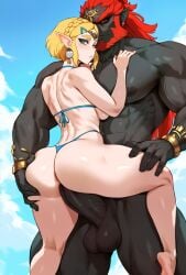 ganondorf from the legend of zelda by aipotions