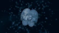 1girls aquablaze bubbles drowning female nude sinking solo submerged tagme toby_fox toriel undertale undertale_(series) underwater