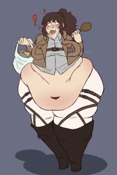 sasha braus from attack on titan by askora