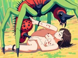 bites egg_implantation experiment insects monster oviposition penetration raped_by_monster tagme