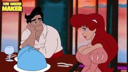 1girls 2boys ariel armand_(armand_et_rolande) armand_et_rolande big_ass big_breasts breasts bust busty chest curvaceous curvy curvy_figure digital_media_(artwork) disney disney_princess female hips hourglass_figure huge_ass huge_breasts large_ass large_breasts legs light-skinned_female light_skin male mature mature_female prince prince_eric princess red_hair royalty slim_waist sound straight tagme the_little_mermaid the_naked_maker the_naked_maker_(oc) thick thick_hips thick_legs thick_thighs thighs video voluptuous waist wide_hips
