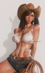 tifa lockhart from final fantasy by ria-neearts