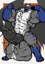 anthro balls belly_bulge big_balls big_penis canine canine canine_penis chest_tuft claws cock cock_vore cum dick finger_in_mouth flexing furry gay growth head_tuft homosexual hyper hyper_balls hyper_penis krypto krypto_the_superdog male male/male male_only male_penetrating mane muscle_growth muscles muscular muscular_male penetration penis penis_growth pubes pubic_hair semen sequence sex sharp_teeth size_difference stripes superdog testicles trencalos vein veiny_penis vore white_body wings wolf