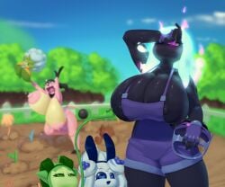 1boy 1boy5girls 1male 2020s 2025 2d 5females 5girls 5girls1boy alcremie anthro bell bell_(v12) big_breasts black_areola black_body black_markings black_nipples black_skin blue_fingers blue_markings blue_sclera blue_sky blurry_background blush_lines bovine branches bright_pupils brown_penis bunny_costume bunnysuit casual ceruledge clouds covering cream_(v12) cyan_eyes cyan_gloves cyan_iris day desperate dibujosv12 digital_drawing_(artwork) digital_media_(artwork) diglett dirt dirty_feet eldegoss erect_penis eyelashes farmer farmgirl female flame flames flames_around_head flat_background flowers flying full_body furry furry_female game_freak garden generation_2_pokemon generation_8_pokemon generation_9_pokemon gigantic_breasts gradient_flame grass green_body green_eyes helmet helmet_removed hi_res huge_breasts humanoid jpeg lactating leaves_hair long_hair long_hair_female male mia_(v12) miltank nintendo no_pupils oc open_mouth original_character original_characters overalls overalls_only penis pink_areola pink_body pink_eyes pink_iris pink_light pink_nipples pink_skin plant plant_girl plants pokemon pokemon_(species) pokemon_gsc pokemon_ss pokemon_sv purple_helmet purple_overalls revealing_clothes rose_(v12) roselia running signature simple_background small_waist sound_effects sweat sweating sweaty_body tagme tail text thick thick_thighs tired tired_eyes tree trees twitter_username underboob underwear v12 watermark weapons white_sclera white_walls yellow_belly
