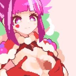 animated animated capelet christmas commission commissioner_upload facial_mark female fire_emblem fire_emblem_engage fire_emblem_heroes fur-trimmed_capelet fur_trim fur_wrist_cuffs gloves heart heart_facial_mark hortensia_(fire_emblem) hortensia_(winter's_dearest)_(fire_emblem) momiahair nipples non-web_source paizuri penis red_capelet red_gloves santa_costume skeb_commission straight white_trim wrist_cuffs