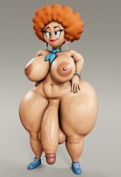 1futa 3d 3d_model ai ai_generated big_ass big_breasts big_butt dickgirl futa_only futanari honey_buttowski huge_ass huge_breasts huge_butt kick_buttowski kick_buttowski:_suburban_daredevil simple_background solo solo_futa tagme thick_ass thick_legs thick_thighs vulkyasha_(style)