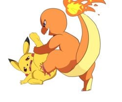 blood bodily_fluids charmander female foot_fetish foot_in_pussy foot_play footjob forced hi_res nintendo penetration pikachu pokémon_(species) pokemon pokemon_rgby puchoregular rape sex vaginal_footjob vaginal_penetration video_games