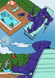 absorption anthro assimilation azzul balls bear big_balls big_penis blowjob blue_body brown_body cock comic cum dick engis_(trencalos) feline fellatio furry fusion gay gigantic_balls gigantic_penis goo_creature green_body growth homosexual hyper hyper_balls hyper_penis jumping kissing lagomorph male male/male male_only male_penetrating markings melting merging muscle_growth muscles muscular muscular_male naga penetration penis penis_growth playful pool rabbit reptile restrained self_sucking selfsuck semen sequence sex shark shark_tail slime snake snow_leopard spots sunbathing swimming tail testicles trencalos ursid ursine vein veiny_penis volleyball